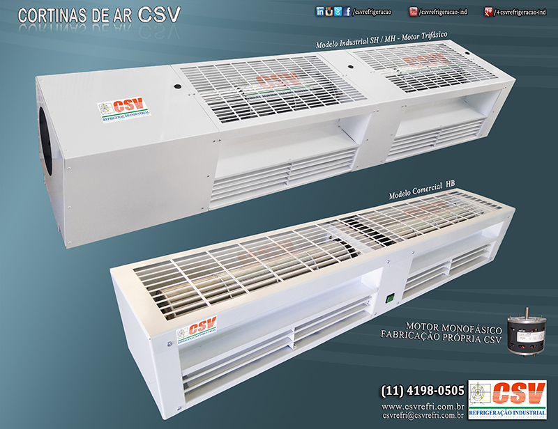 Cortina de Ar Comercial